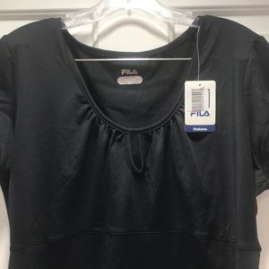 NWT Fila tennis top black size XL